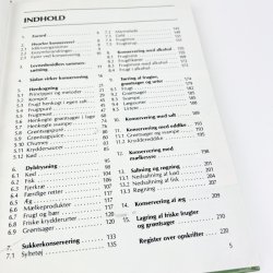Konservering retro opskriftsbog