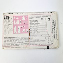 Vintage tunika og bukser sym�nster str. 40