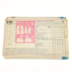 Vintage sym�nster til sommert�j str. 40