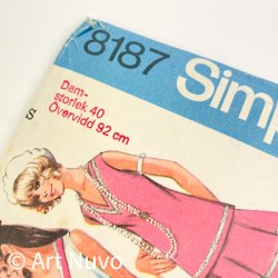 Vintage sym�nster til sommert�j str. 40