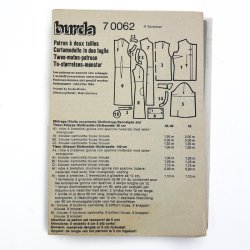 Vintage sym�nster kjole bluse - Str 38/40 + 42