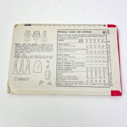 Vintage kjole sym�nster str. 40