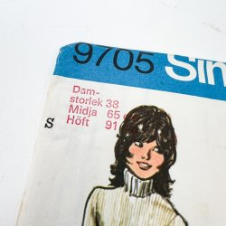 Vintage nederdel sym�nster str. 38