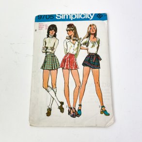 Vintage nederdel sym�nster str. 38