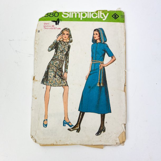 Vintage h�ttekjole sym�nster str. 38