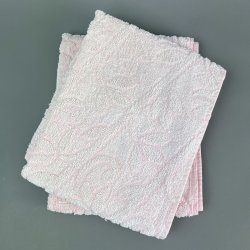 To rosa vintage h�ndkl�der