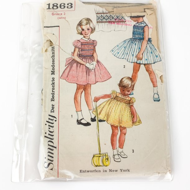 Vintage kjolem�nster str 2 �r