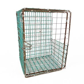 Turkis vintage metalbur