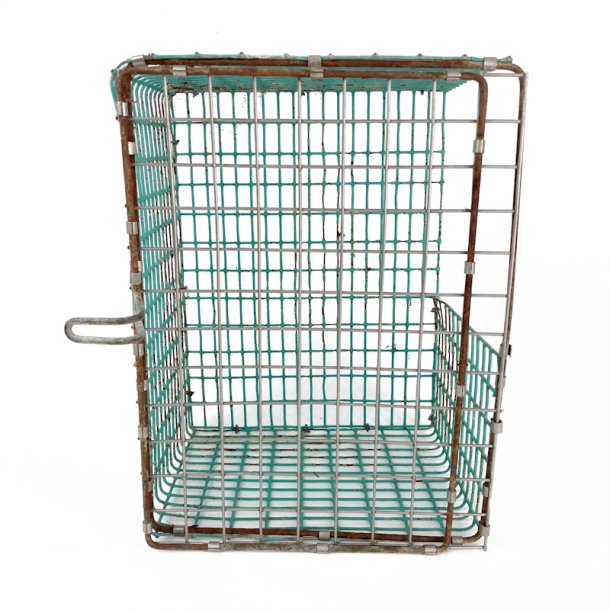 Turkis vintage metalbur