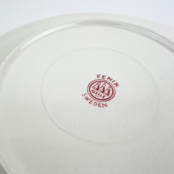 Gefle Fenix vintage dyb tallerken