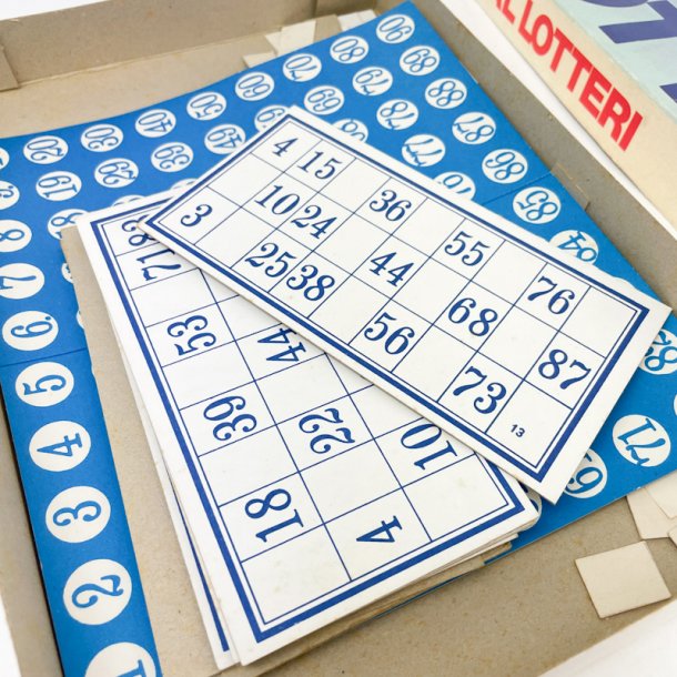 Retro spil - Tallotteri