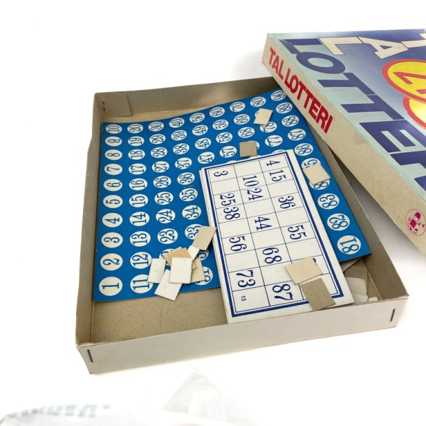 Retro spil - Tallotteri