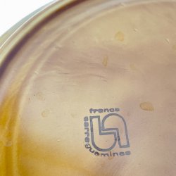 Franzsischer Fondue-Teller Sarreguemines