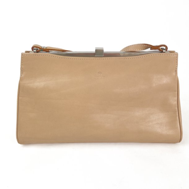 Lys vintage kernel�der h�ndtaske