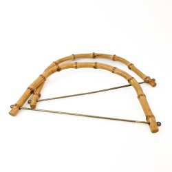 Vintage bambus taskegreb