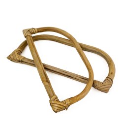 Naturfarvet vintage taskeh�ndtag