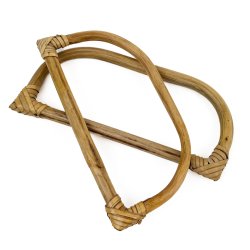 Naturfarvet vintage taskeh�ndtag