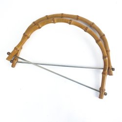 Vintage bambus taskegreb