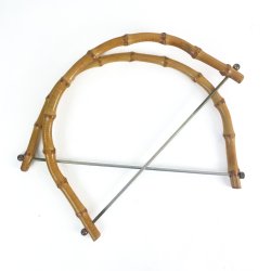 Vintage bambus taskegreb