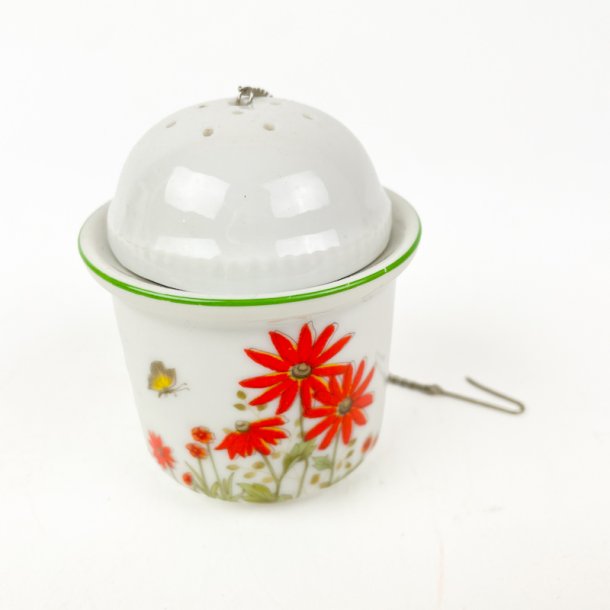 Vintage te�g med blomster
