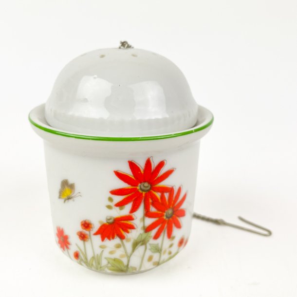 Vintage te�g med blomster