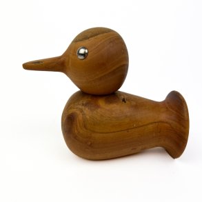 Retro teak figur and