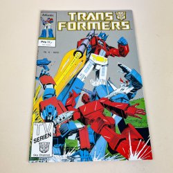 Transformers nr. 1-6 retro tegneserieblade