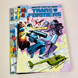 Transformers nr. 1-6 retro tegneserieblade