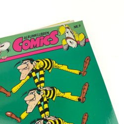 Syv retroalbum fra Albumklubben Comics