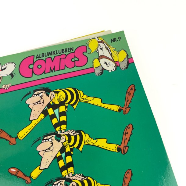 Syv retroalbum fra Albumklubben Comics