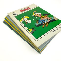 Syv retroalbum fra Albumklubben Comics