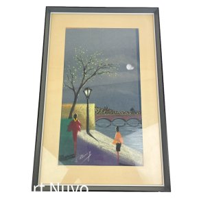 Carl Alring � original pasteltegning