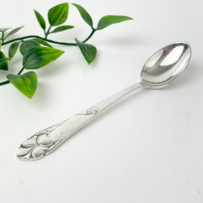 Vintage Teelffel Plettodan M mit Bltenmotiv