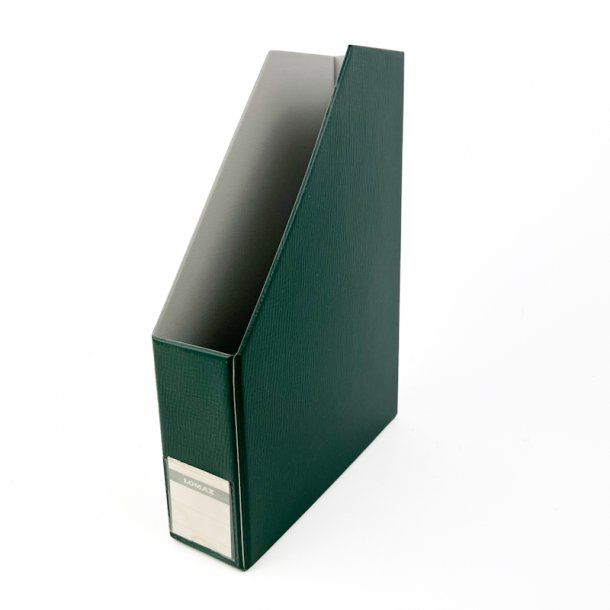 Gr�n retro tidsskriftskassette