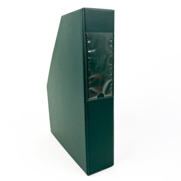 Gr�n retro tidsskriftskassette