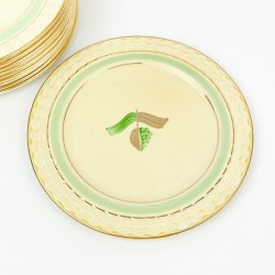 Kuchenteller - Royal Adams Ivory, England.