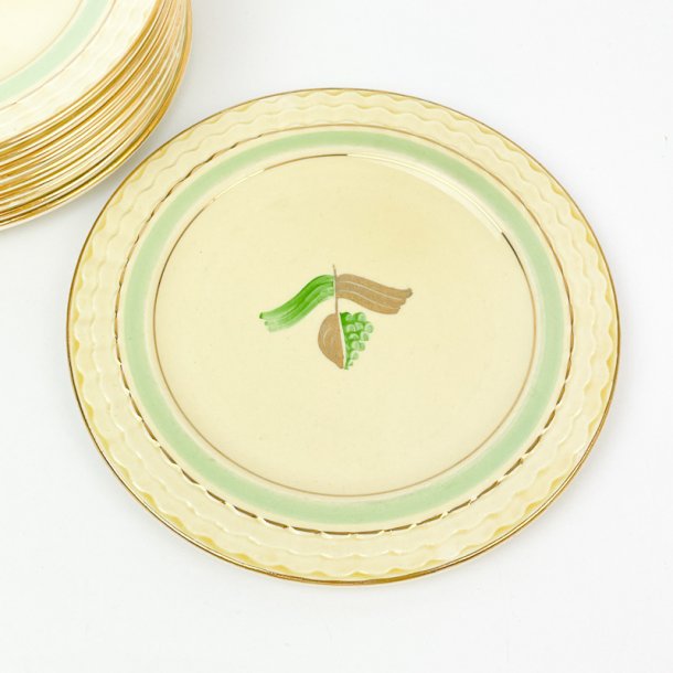 Kuchenteller - Royal Adams Ivory, England.