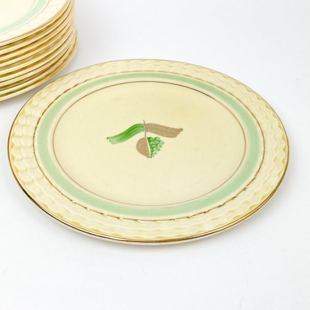 Kuchenteller - Royal Adams Ivory, England.