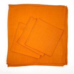 Atten orange vintage h�rservietter