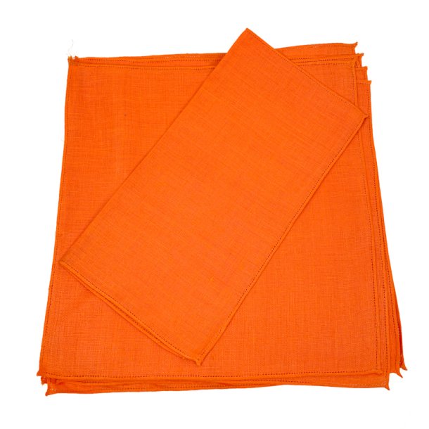 Ti orange vintage h�rservietter
