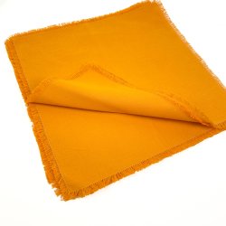 Otte gule vintage mundservietter