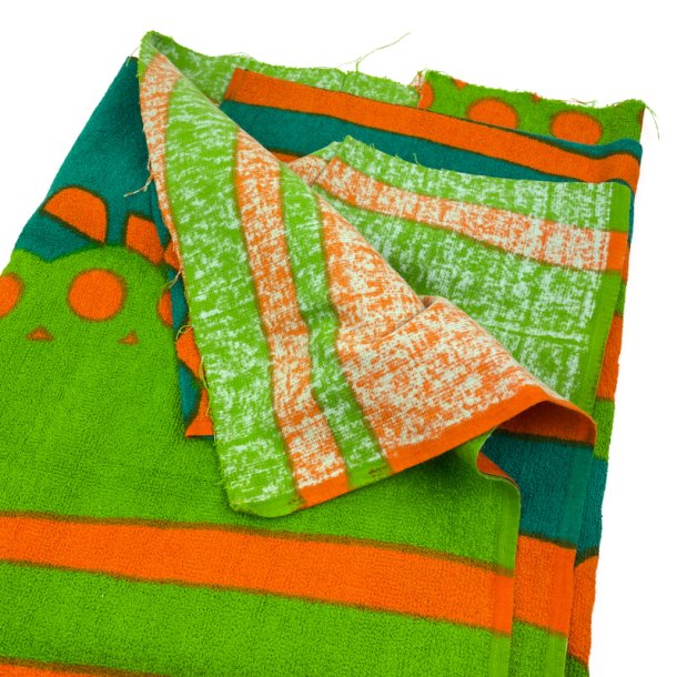 Gr�nt retro frott�stof