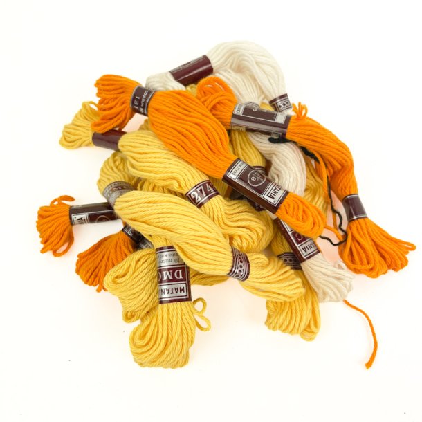 Tretten DMC bomuldsbroderigarn