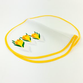 Zwei Retro Platzsets mit Blumen