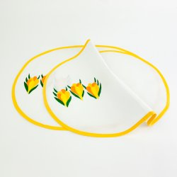 To retro d�kkeservietter med blomster