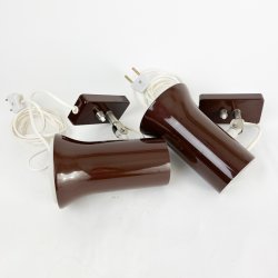 To retro sengelamper fra 60'erne