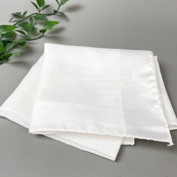 Klassisches weies Vintage-Tuch.