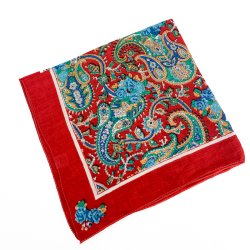 R�dt vintage t�rkl�de med paisley