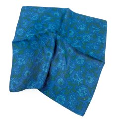Bl� vintage pocket square