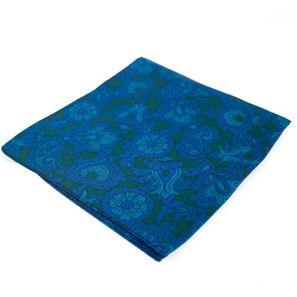Bl� vintage pocket square